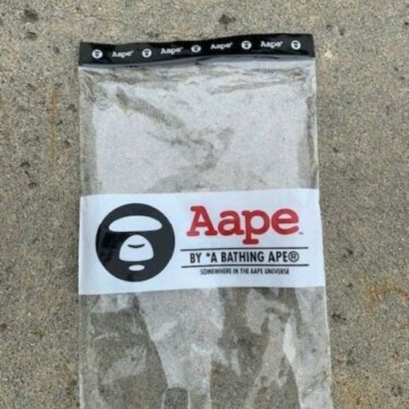 Men's Aape by Bathing Ape Tee in Black - Size Large - Picture 5 of 5